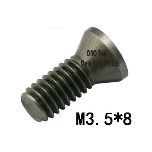 50pcs M3.5*8mm CNC lathe tool spare screws Torx screws ,Insert Torx Screw for Replaces Carbide Inserts lathe accessories