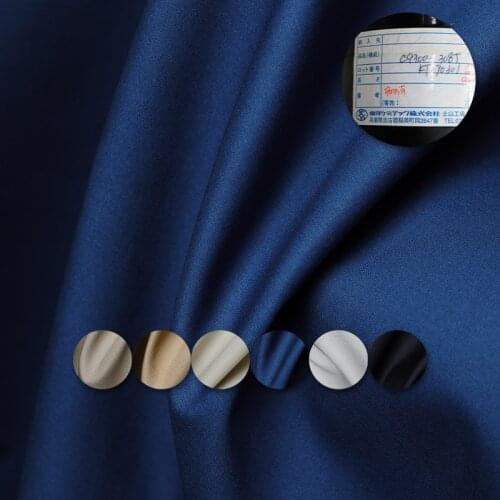 White Waxberry Japanese Double-Deck Stiffness 100%Cotton Fabrics Garment Material Women Windcoat Sewing Cloth Tailor Freeshippin