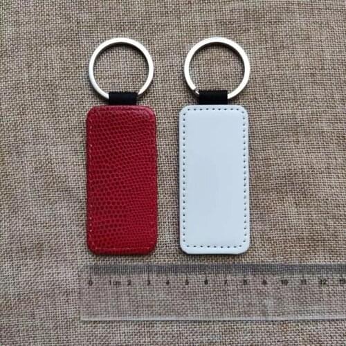Free Shipping15pcs/lot Blank Sublimation Snakeskin Leather Pendant Tags KeyChain DIY Printing Sublimation Ink Transfer paper