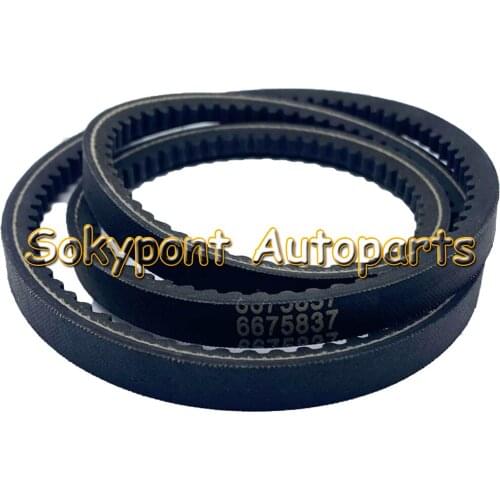 Free Shipping Alternator Belt 6675837 for Bob-cat Skid Steer Loader 751 753 763 773 S150 S160