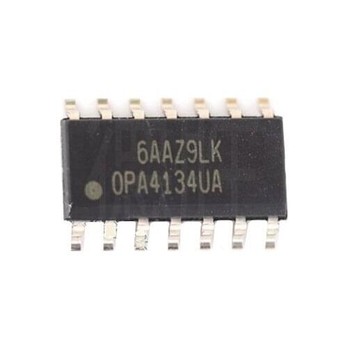 Free shipping OPA4134 OPA4134UA SOP-14 10PCS