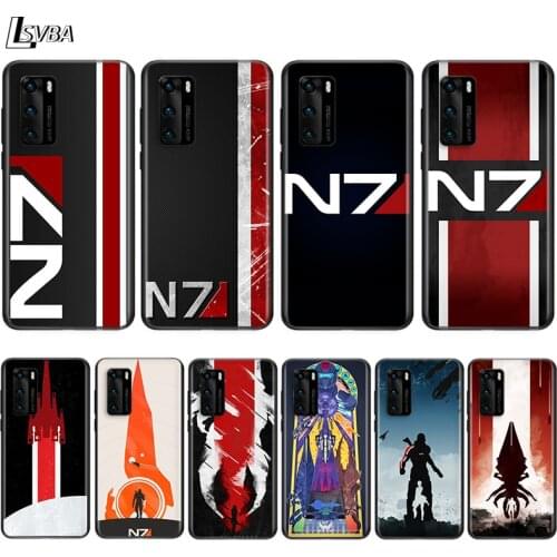 N7 Mass Effect Amazing For Huawei P Smart Z S Pro Plus 2018 2019 2020 2021 Mate 10 20 30 40 RS PRO Plus Soft lite Phone Case