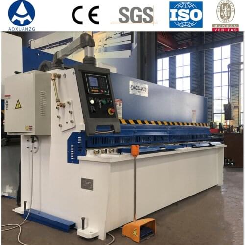CNC 6*2500 Hydraulic Pendulum CNC Shearing Cutting Machine with High Quality
