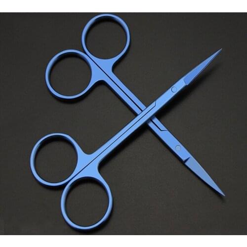 Express Eye Scissors, Titanium Alloy Pattern Scissors, Cosmetic Plastic Surgery, Eye Surgery Scissors, Double Eyelids, Open Eyes