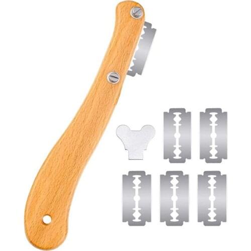 Bread Lame Slashing Tool Dough Slasher Knife Dough Whisk Scraper Pastry Cutter Slicer Pizza Scoring Knife Bread Baking Tools Kit