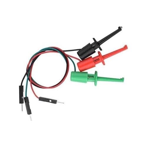 20cm Male Dupont wire to test hook Transistor tester Test hook Test clip