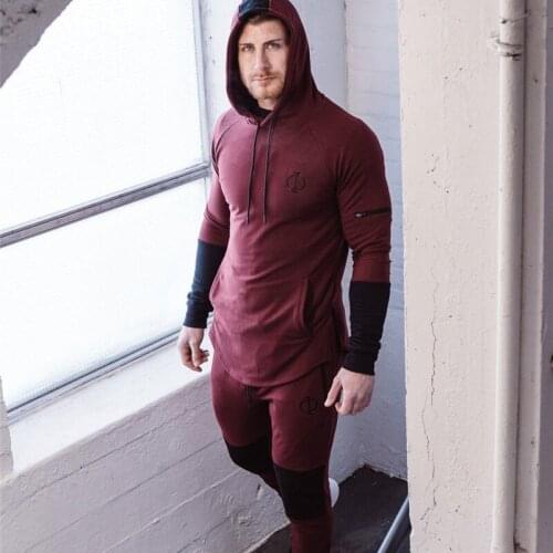 2021 New Mens Spring and Autumn Running Tracksuit Sweatshirt Sports Set Gym Clothing Men Sport Suit Training Suit Sports Wear