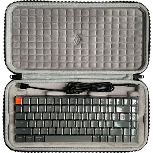 New EVA Hard Shell Waterproof Carrying Case for Keychron K3 Mechanical Keyboard Pouch Travel Handbag