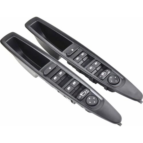 Window Switch For Citroen C4 Sega triumph Car Front Left Master Electric Power Control Switch Buttons 9651464577 6554HA