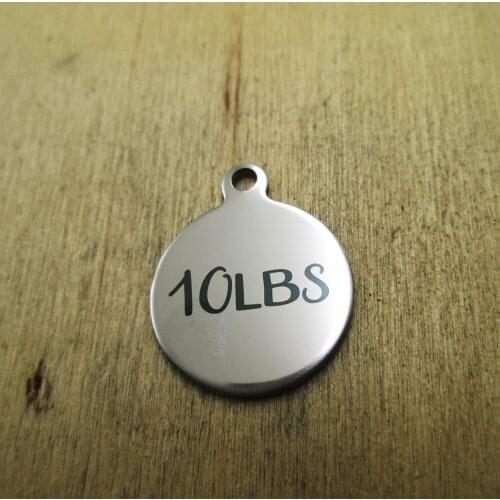 10pcs/lot--10lbs stainless steel charms Laser Engraved DIY Charms Pendants