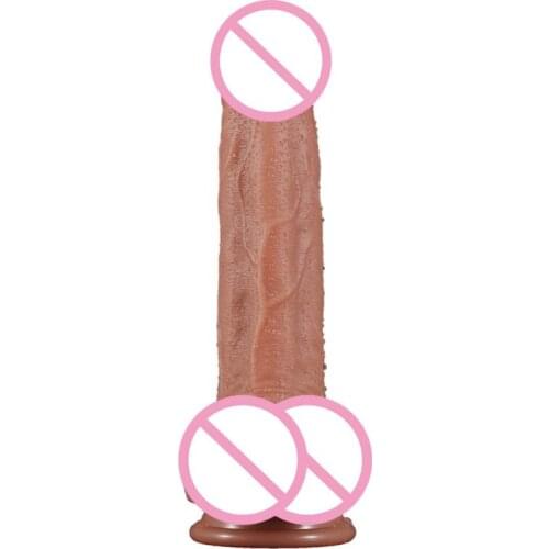 50LF Realistic G Spot Dildo Plug Butt Suction Cup for Lesbian Couple Adult Sex Toys