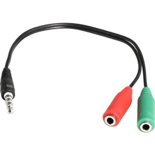 MagiDeal 3.5mm 1 Male to 2 Female Y Splitter Stereo Audio Cable