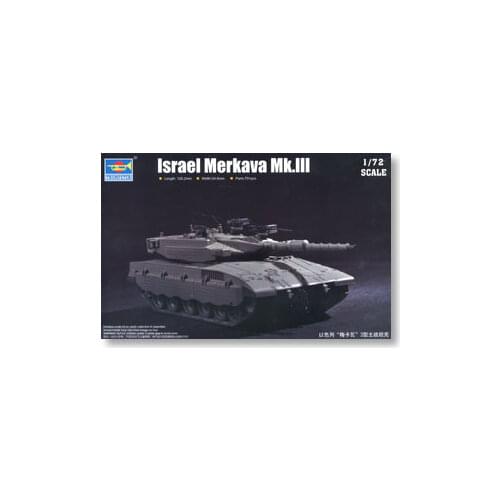 Trumpeter 1/72 scale tank models 07103 Israel Mekawa Mk.III main battle tank