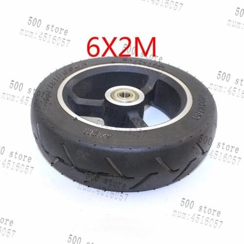 High porformance 6X2 tyre 6 Inch Scooter Tire with hub Tube Set Electric Scooter Truck Electric Scooter
