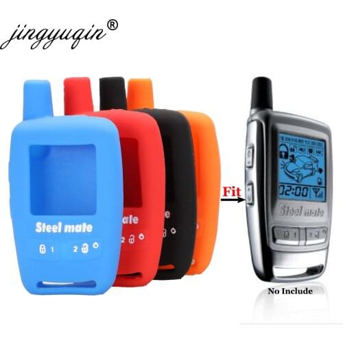 Training Definition Alarm Remote Silicone Cover for Steel Mate BCM Steelmate Iron General Red Bat 8006 Car Control Key FOB Case