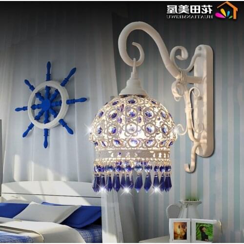 Loft wall light iron dining room bedroom corridor luminaria de parede monkey lamp