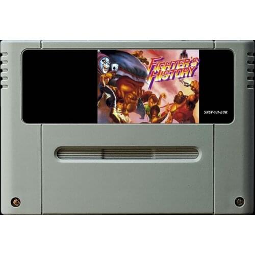16Bit Games ** FIGHTERS HISTORY ( PAL EUR Version!! )