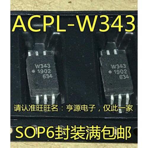 5pieces ACPL-W343-000E ACPL-W343 W343 SOP-6