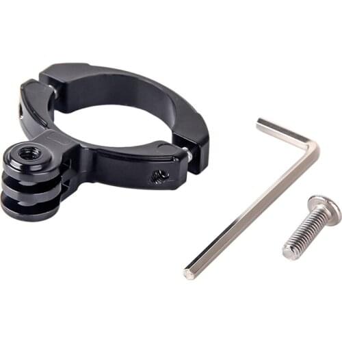 Bicycle Bike Handlebar Bar Aluminum Mount Clamp For Camera Hero 4 3+ 3 2 1