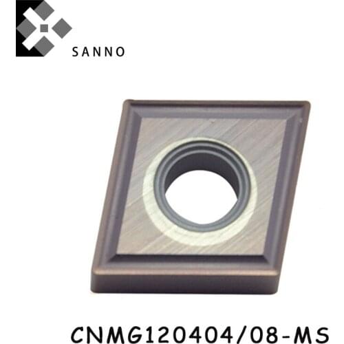 Free shipping! Durable turning cutter tools CNMG120404-MS VP15TF / CNMG120408-MS VP15TF cnc carbide lathe turning inserts