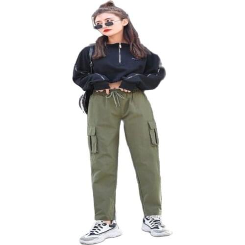 Fashion Wide Leg Pants Off White Black Feminina Trousers Mom Jeans Cintura Alta Vintage Ladies Boyfriend Women Loose Pant Woman