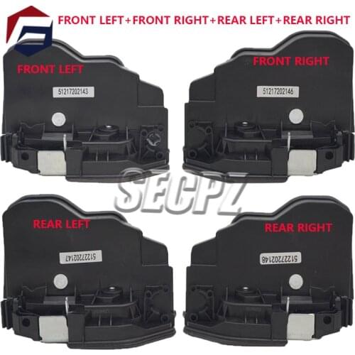 Front Rear Left Right Power Electric Door Lock Actuator For BMW X6 E60 E70 E90 51217202143 51217202146 51227202147 51227202148