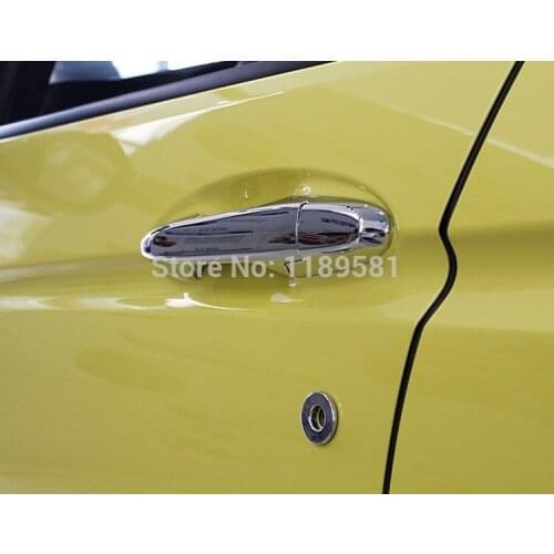 For Honda Fit Jazz 2014 2015 2016 ABS Chrome Door Handle Cover Trim
