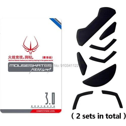 Hotline Games Mouse Feet skates for logitech G302 G303 G304 Gaming Mouse foot pad