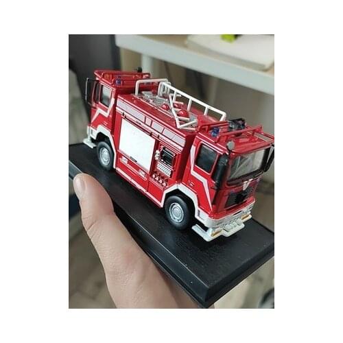 1/43 1/54 Scale Alloy Fire Truck Model EQ141 World Firetruck Diecast Collections Boys Gift Toys