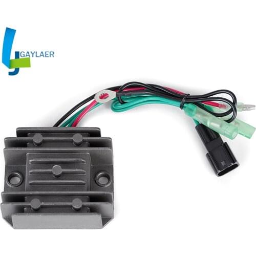 Metal 12V Voltage Regulator Rectifier for Yamaha 75C 80A 90 90A C90 6H0-81960-10 2 Stroke Outboard Motors