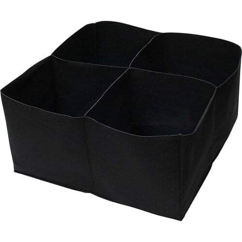 Divided Raised Vegetable Bed Breathable Planting Container Grow Bag Garden grow box bonsai tools Plant Holder