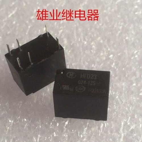 Relay (HF)JRC-23F-012-1ZS(555) 12V6PIN JRC-23F-012-1ZS