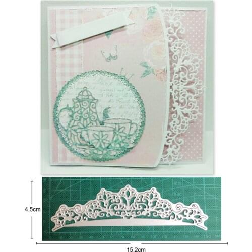 Craft dies lace cover strip metal cutting dies cut die mold decoration Scrapbook knife mould blade punch stencils dies new 2021