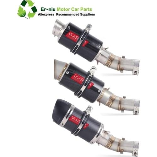 Free Shipping Motorcycle Exhaust Muffler slip on for kawasaki ER6N ER6F 2012-2016 VERSYS650 2015-2017 NINJA650 Z650R 2017-2019