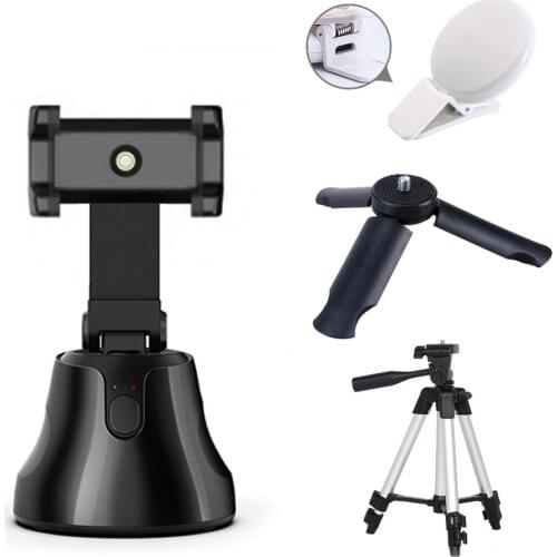 Smartphone Gimbal 360° Face Photo Follow Up Phone and outdoor live broadcast bracket face recognition object tracking shooting