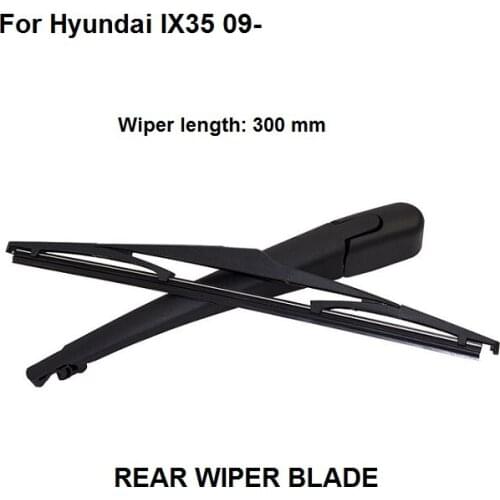 Rear Windscreen Windshield Wiper Arm And Wiper Blade For Hyundai IX35 09-16 New Set