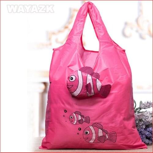 100 pieces eco-friendly reusable shopping bag foldable