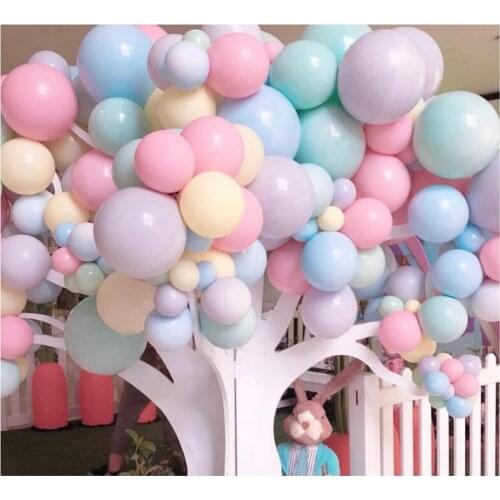 50Pcs 10inch Unicorn Party Macaron Color Latex Balloon Wedding Decoration Kids Birthday Party Balloon Valentines Day Decoration