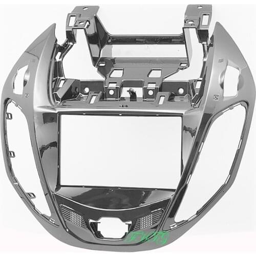 Fasxia Car Audio Frame Car Radio Fascia,gps navigation fascia panel is suitable for 2012 Ford B-MAX, 2DIN (UV BLACK)