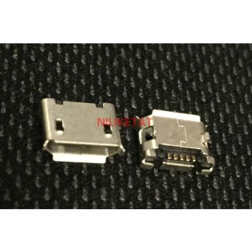 50pcs micro USB mini connector 5pin DIP 2leg short needle 5P DIP2 Data port Charging port mini usb connector for Mobile end plug