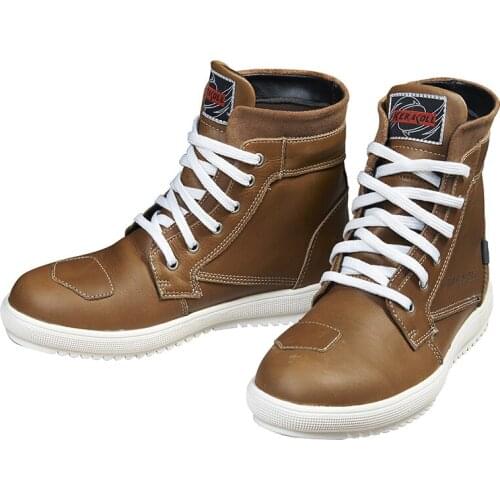 KERAKOLL Motorcycle Racing Shoes Waterproof Leather Moto Casual Shoes Men 4 Season Motocross Boots Cowhide Leather EU 38-42