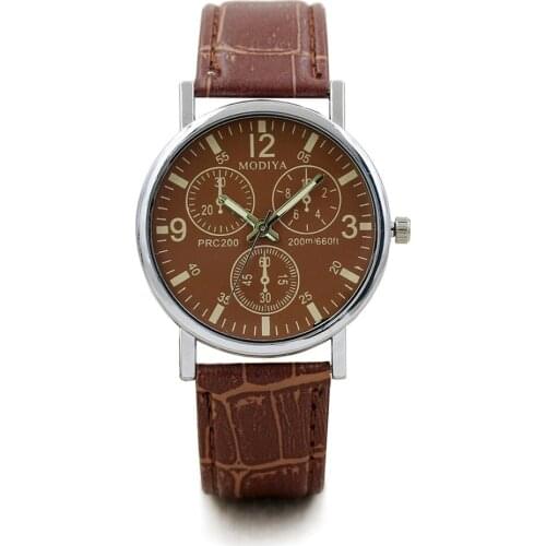 2020 New Fashion And New Blu Ray Glass Watch Neutral Quartz Simulates Wrist Watch Top Brand Men Watches relogio masculino