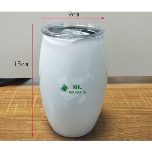 SUB155190 Transparent Sublimation Shrink Wrap For 15oz Wine Mug Tumbler Sublimation Printing