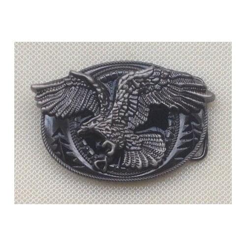 Bronze Color Western Flying Eagle Belt Buckle