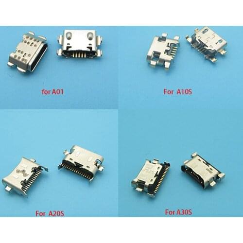 10pcs Micro USB Jack Connector Socket Charging Port Plug For Samsung Galaxy A01 A015 A015F/DS A10S A20S A30S