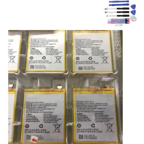 Original size Replacement Battery 4000mAh 15.4wh 3.85v for GOME S1 GM2017D07A T1 Smart phone batteyies+tools