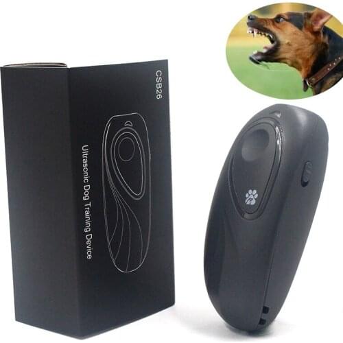 Pet Dog Ultrasound Repeller Safe Training Equipment Handheld Control Trainer Device Anti Barking Stop Animal Bark Repeller