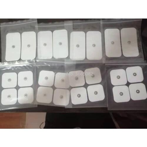 24pcs sets Self Adhesive Compex Electrode Pads sticker 5*5cm 16pcs and 5*10cm 8pcs
