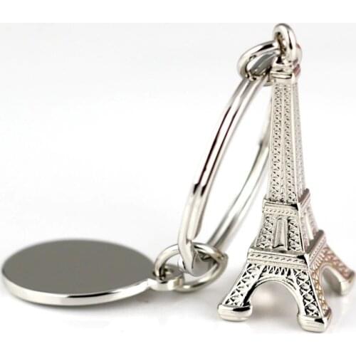 3D Eiffel Tower keychain key ring creative keychain key holder portachiavi chaveiro llaveros hombre bag charm