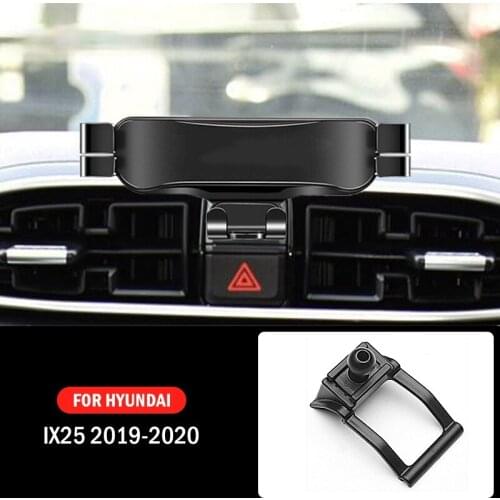 Car Mobile Phone Holder For Hyundai IX25 2019 2020 Special Air Vent Mounts GPS Stand Gravity Navigation Bracket Car Accessories